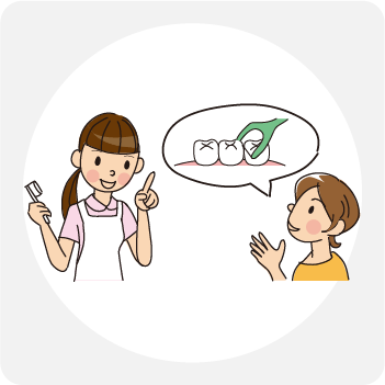 詰め物や被せ物の劣化